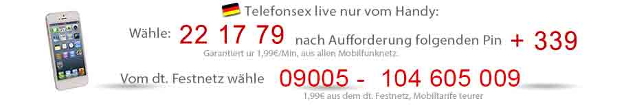 Telefonsex vom Handy und Festnetz